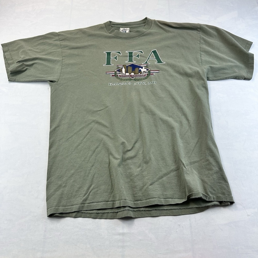 Vintage FFA National Convention Kansas City MO Single Stitch USA Made T Shirt XL